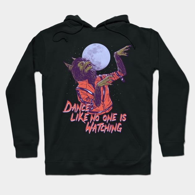 Dance Like No One Is Watching Hoodie by Hillary White Rabbit